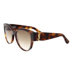 AUTHENTIC YSL SL M3 005 Havana Brown Sunglasses